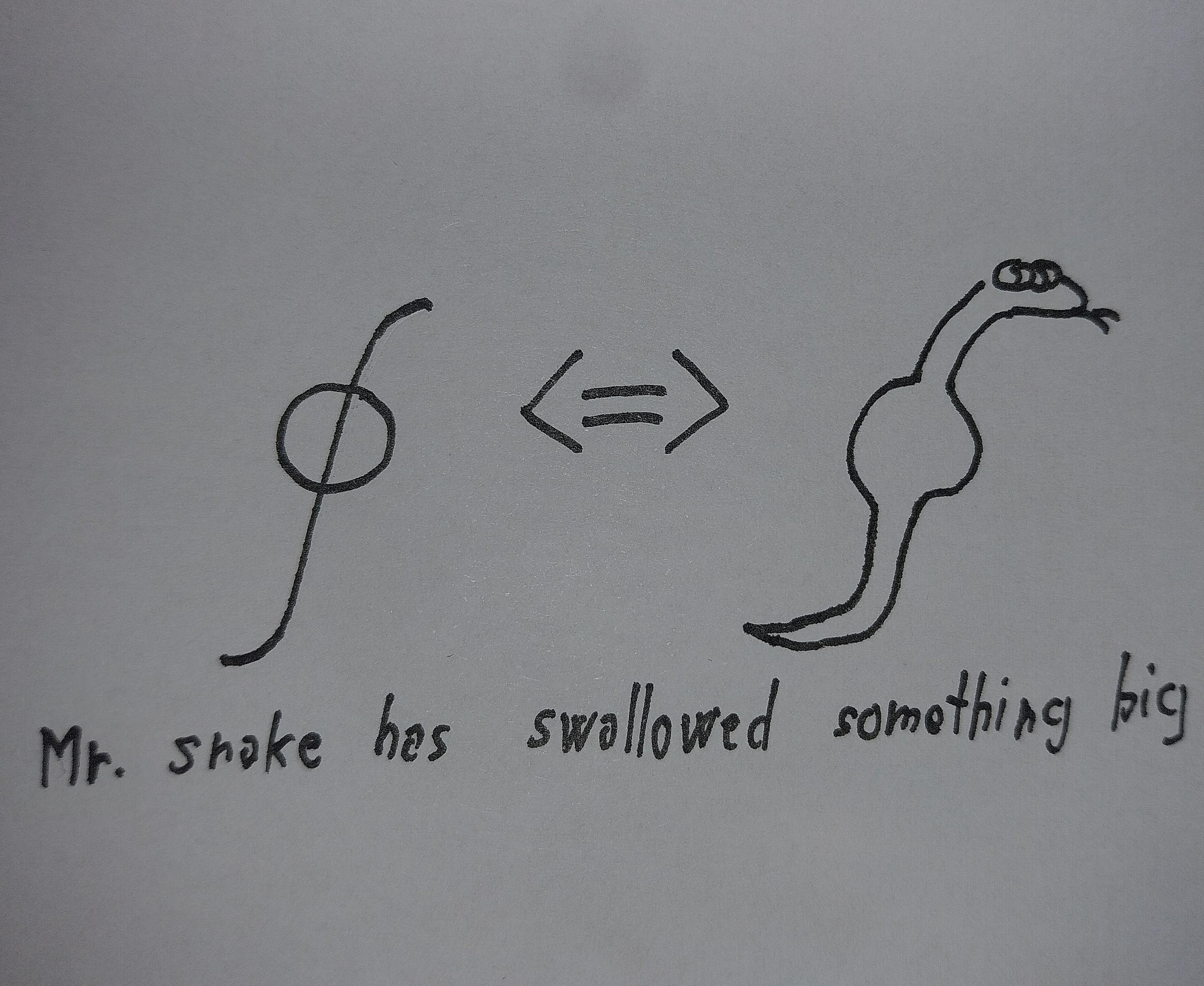 Mr. Snake's Mathematical Indigestion