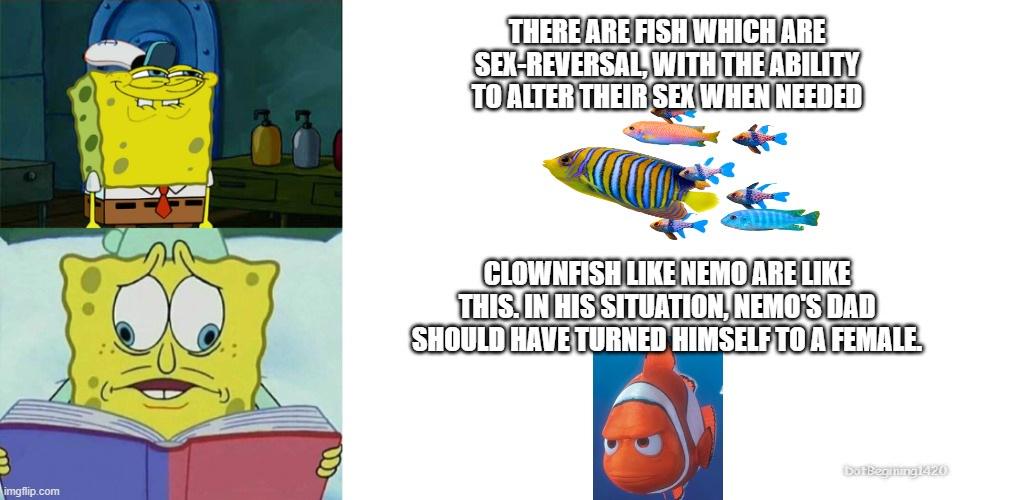 Finding Nemo's Biological Plot Hole
