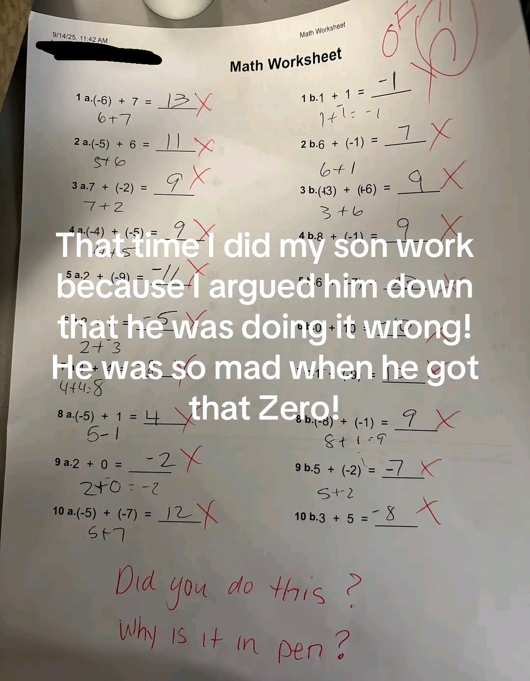 When Parental Confidence Meets Mathematical Reality