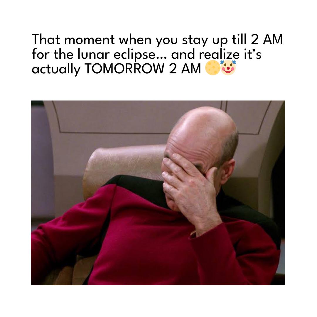 The Astronomical Facepalm Moment