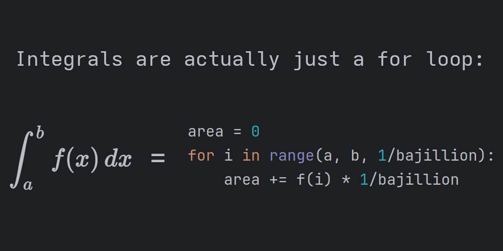Why Don't Math People Just Do This Instead? Are They Stupid?