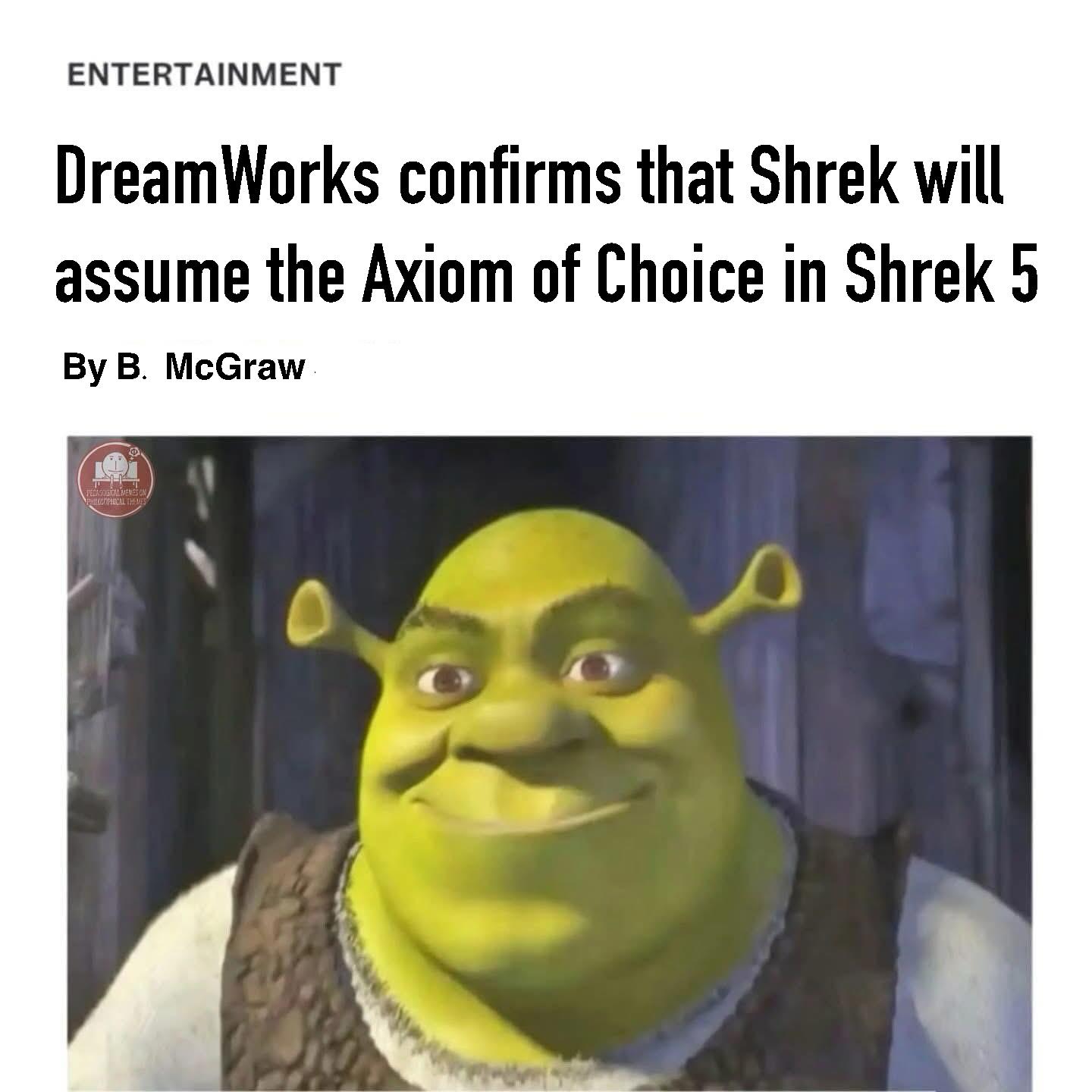 Shrek 5: The Mathematical Swampening