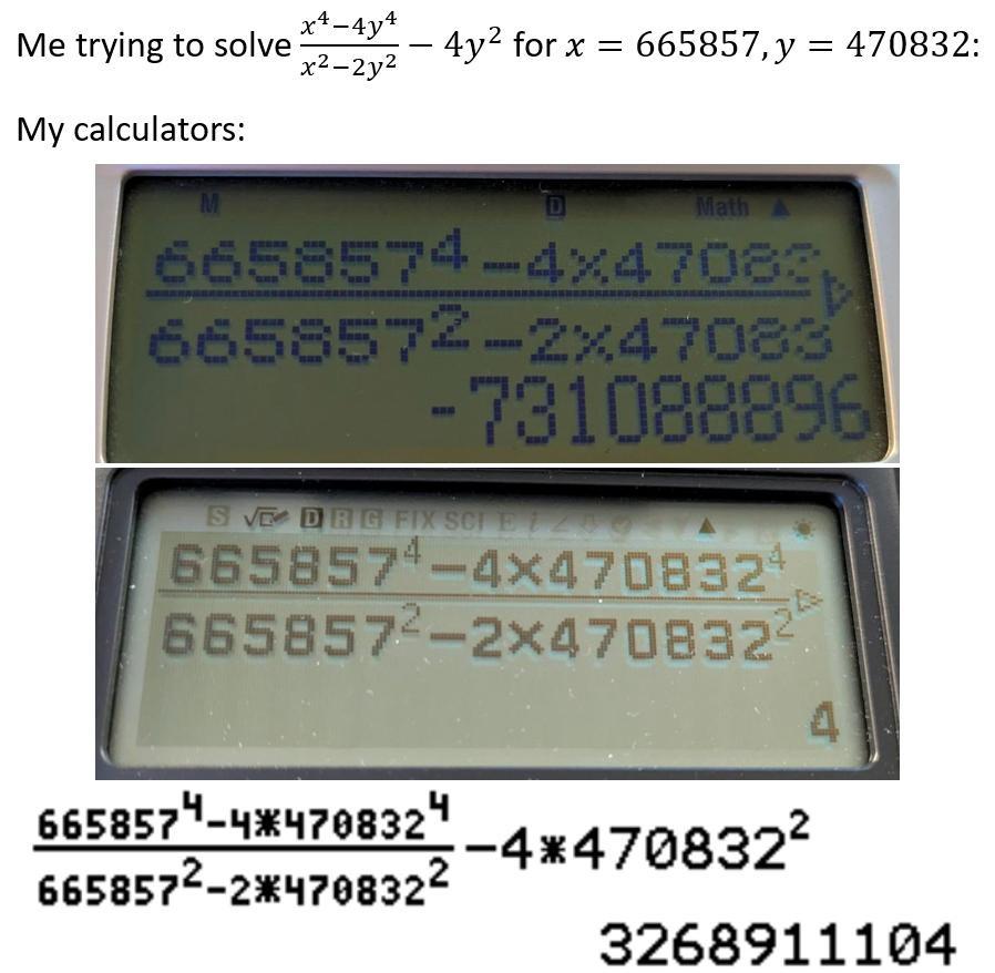 Just Use A Calculator They Said