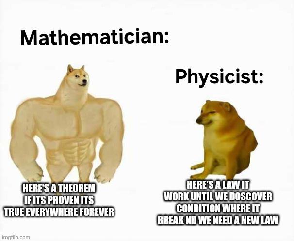 Mathematician Vs Physicist
