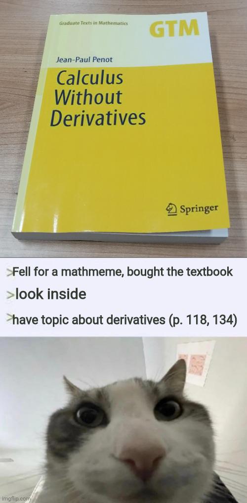 The Great Calculus Betrayal