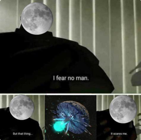When The Moon Meets Its Gravitational Match