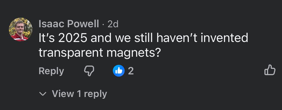 Transparent Magnets: The Impossible Dream
