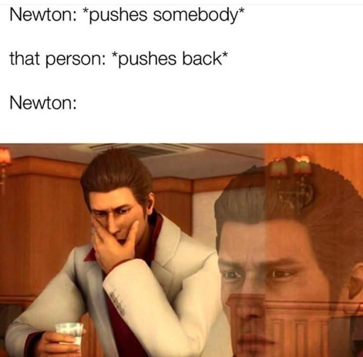 Newton's Third Law Existential Crisis
