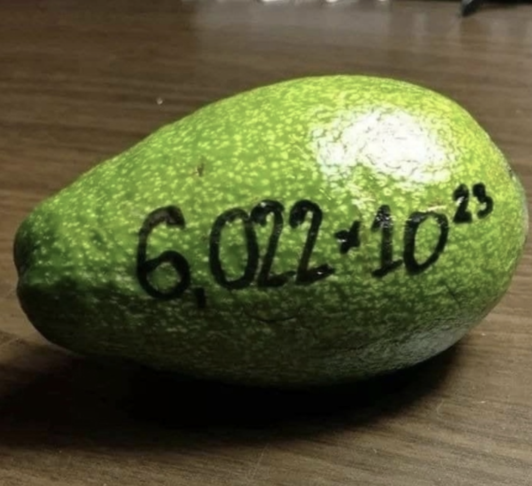 Avocado's Number
