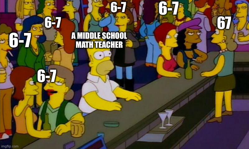 6-7=1 Easy Peasy