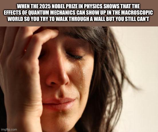 Nobel Prize In Physics 2025 Meme