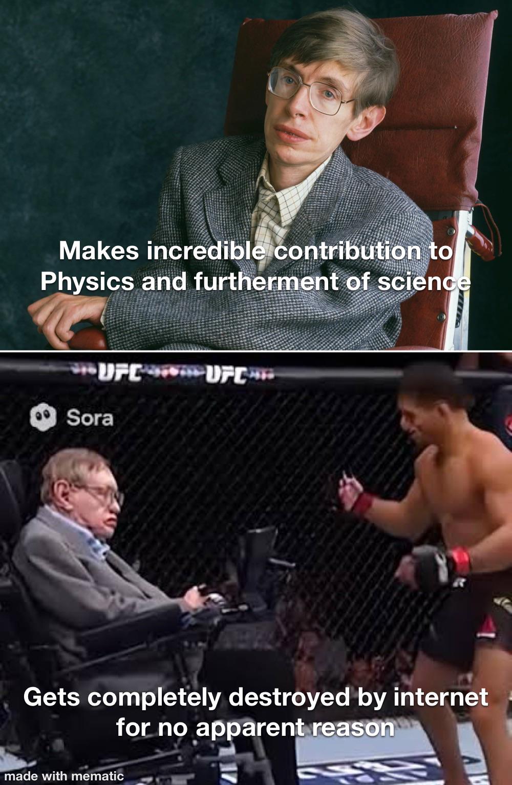From Black Holes To Cage Fights