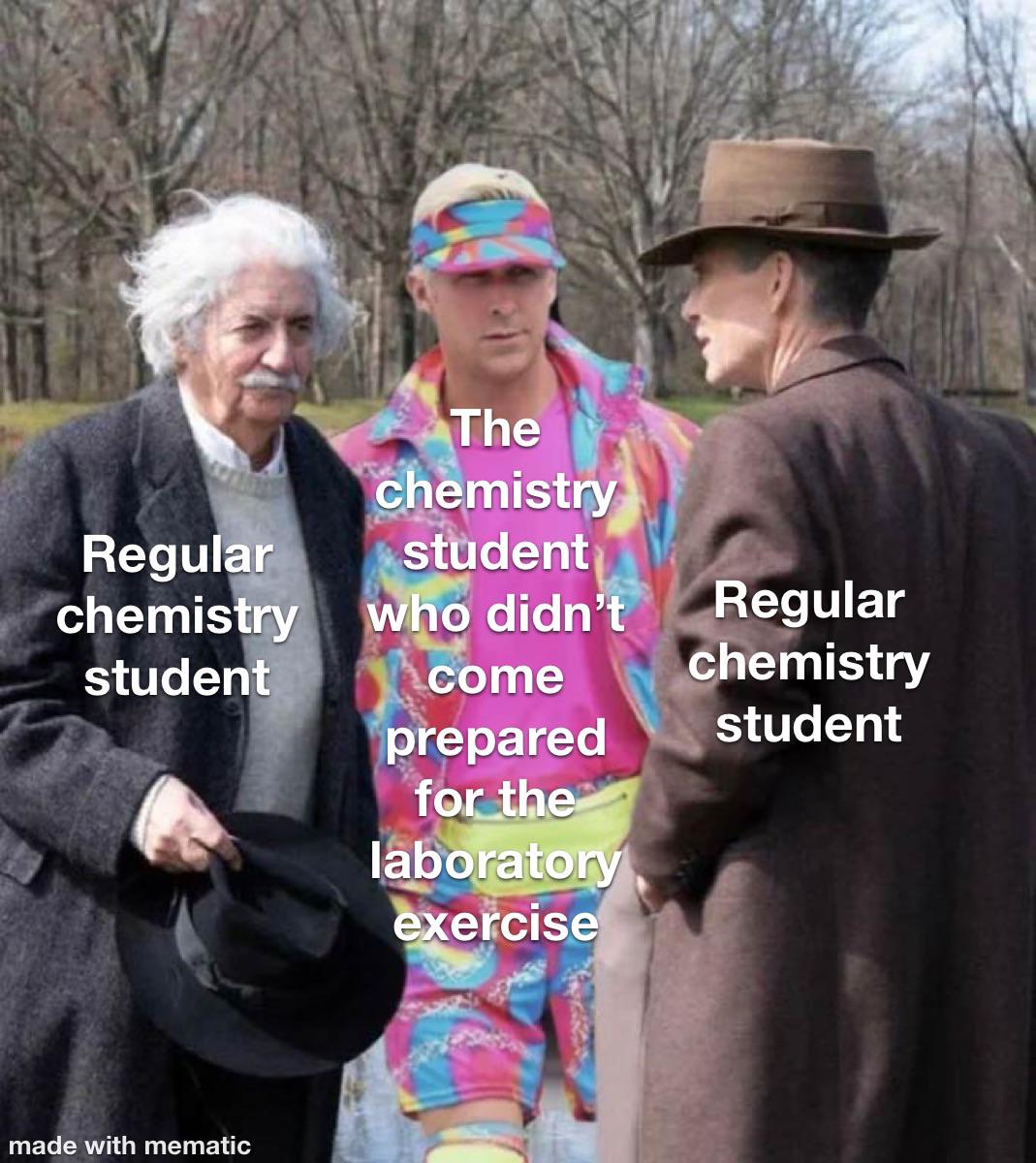 The Colorful Chemistry Catastrophe