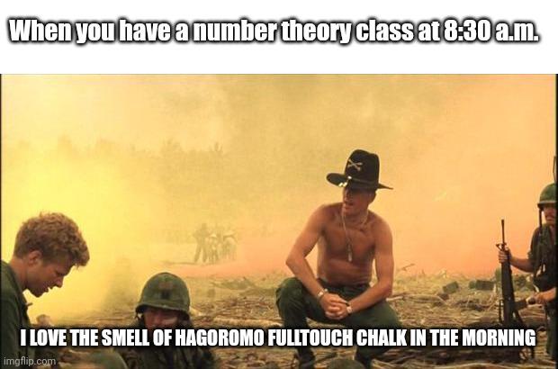 The Apocalypse Now Of Number Theory