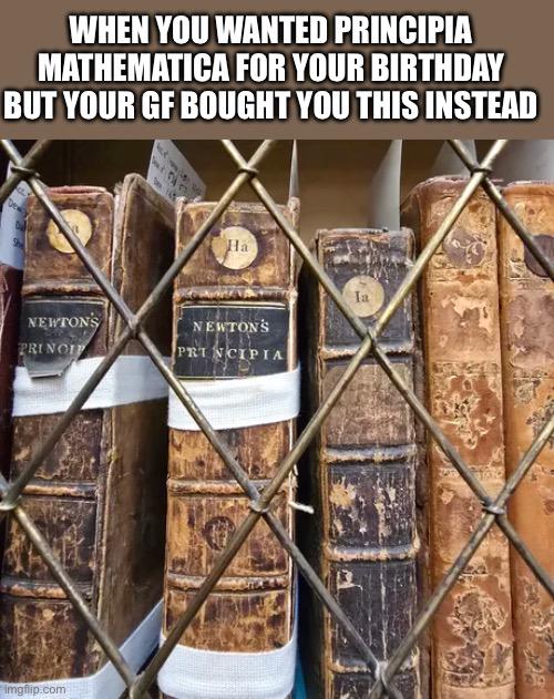 When Your Physics Gift Gets A Historical Upgrade