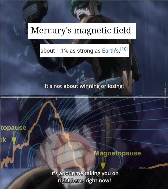 Mercury's Magnetic Motivational Speech