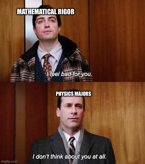 The Math-Physics Relationship Status: It's Complicated