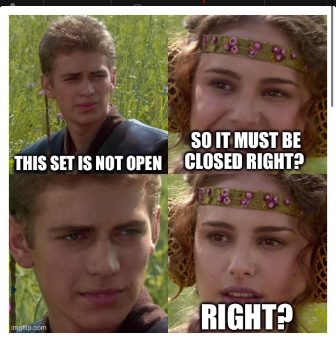 The Clopen Relationship Status Of Mathematical Sets