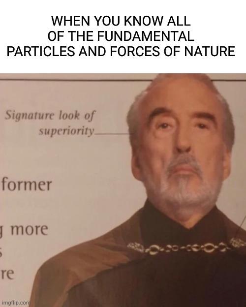 The Standard Model Superiority Complex