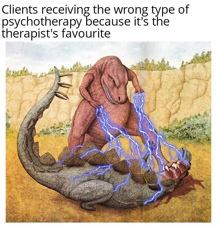 When Your Therapist Has A Shocking Favorite Treatment