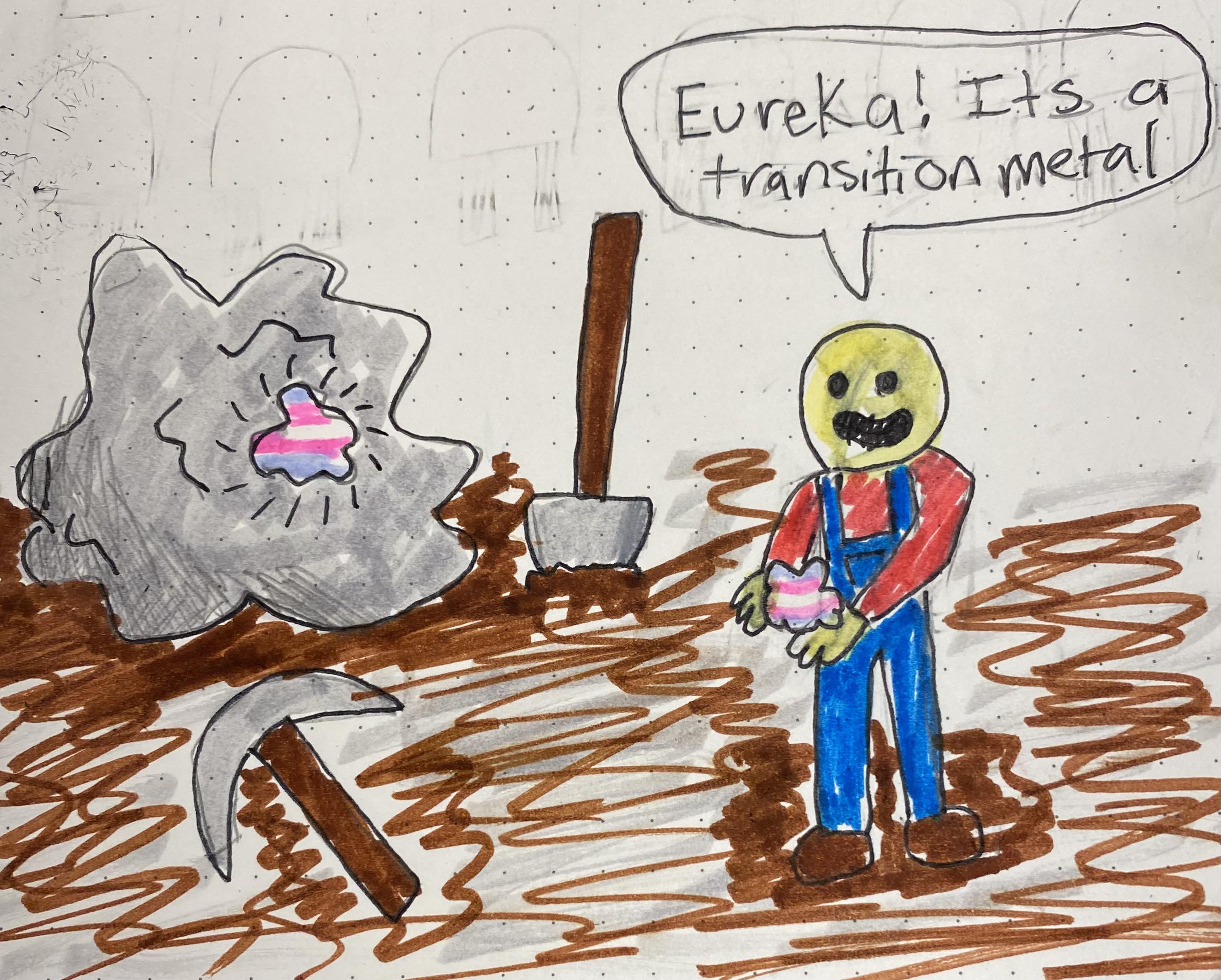 Eureka! It's A Transition Metal!