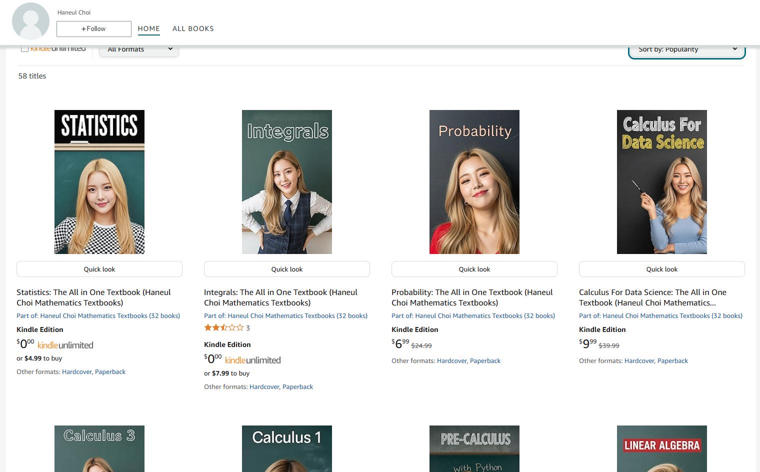 The Most Legit Looking Math Textbooks
