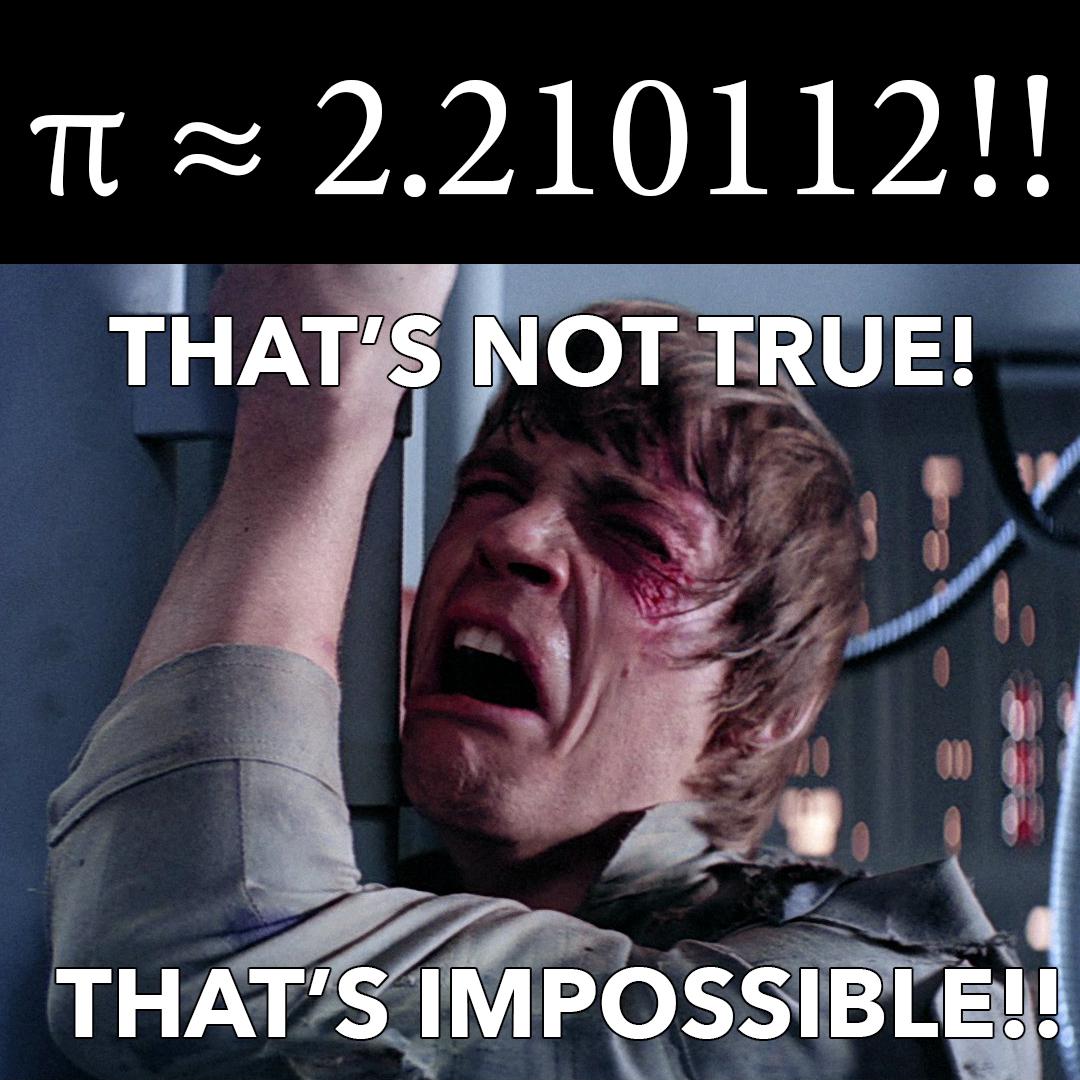 Today In Useless Pi Approximations