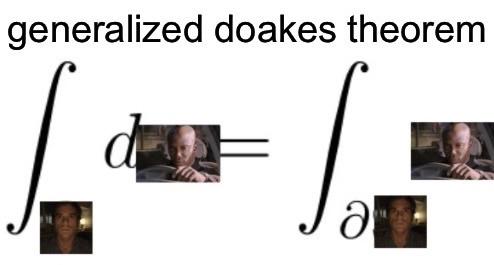 The Generalized Doakes Theorem Of Mathematical Despair