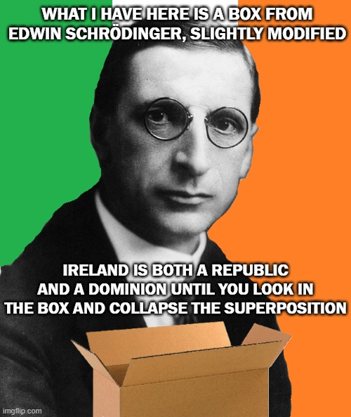 Tune In Next Week When Valera Gives Einstein's Box To Bohr