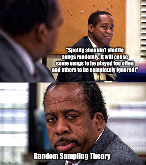 Spotify Shuffling Would Arguably Be Better Random Than Whatever It Currently Is