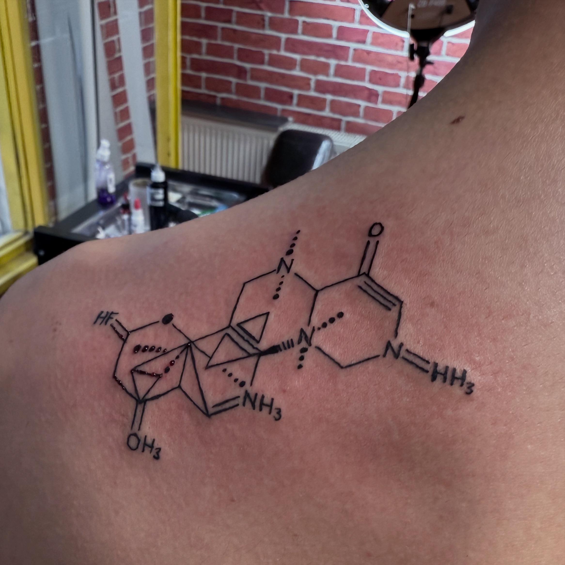 Cursed Chemistry Tattoo