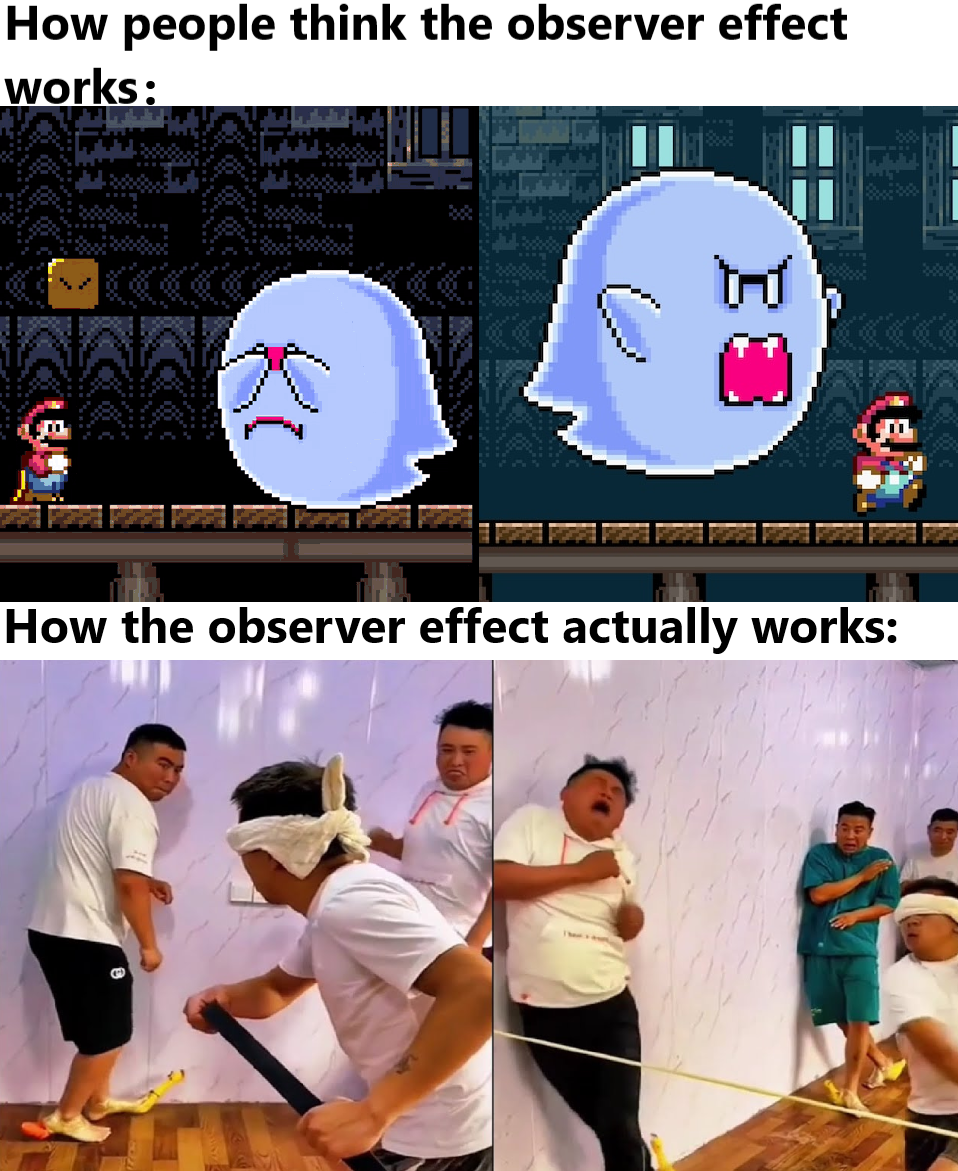 When Electrons Don't Actually Play Peek-A-Boo