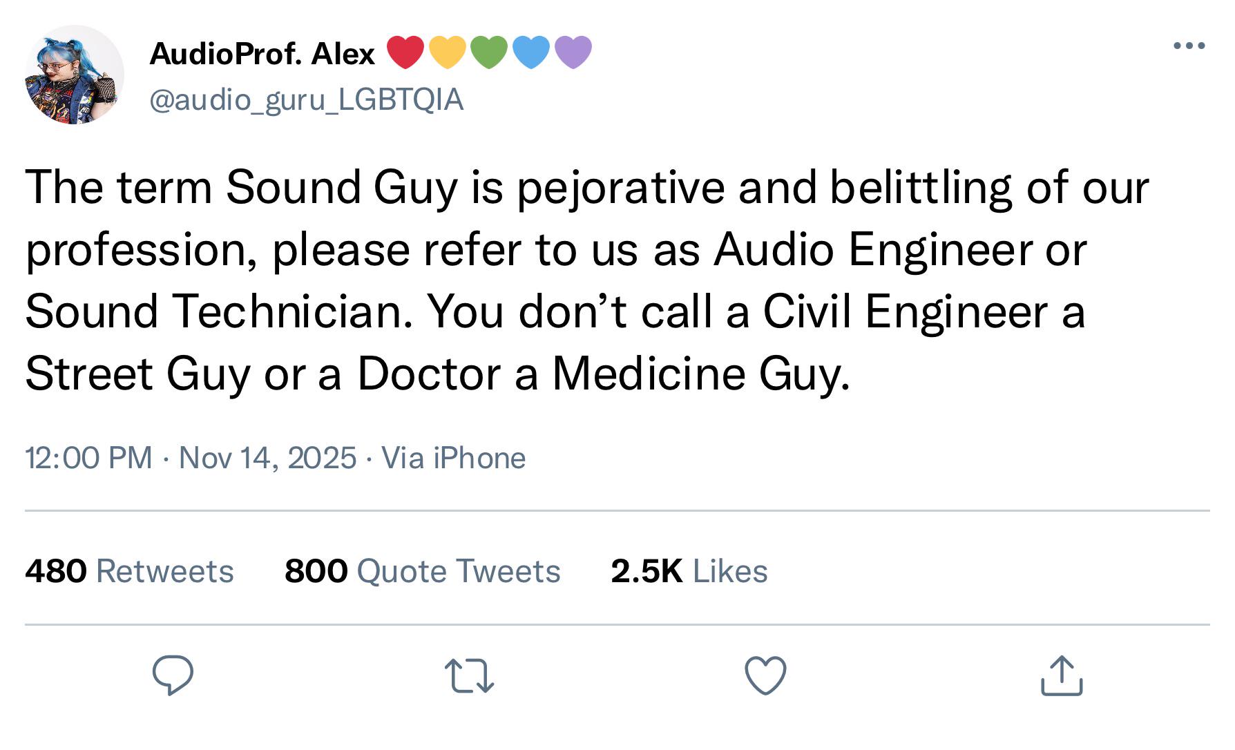 Acoustic Credentials Matter