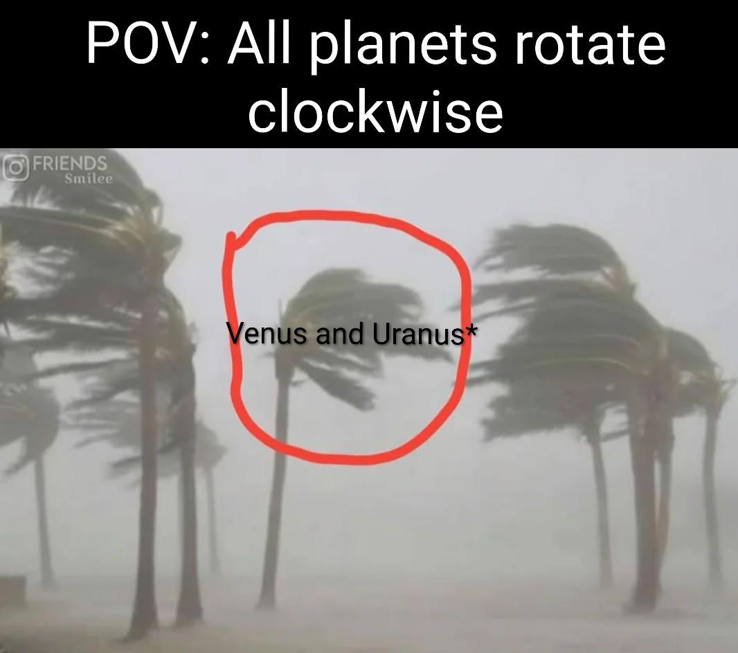 Planetary Rebels: When You Spin The Wrong Way