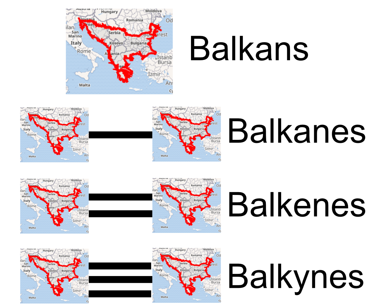Balkan Bonds: The Organic Chemistry Of Geography