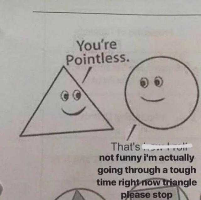 A Very Rude Triangle