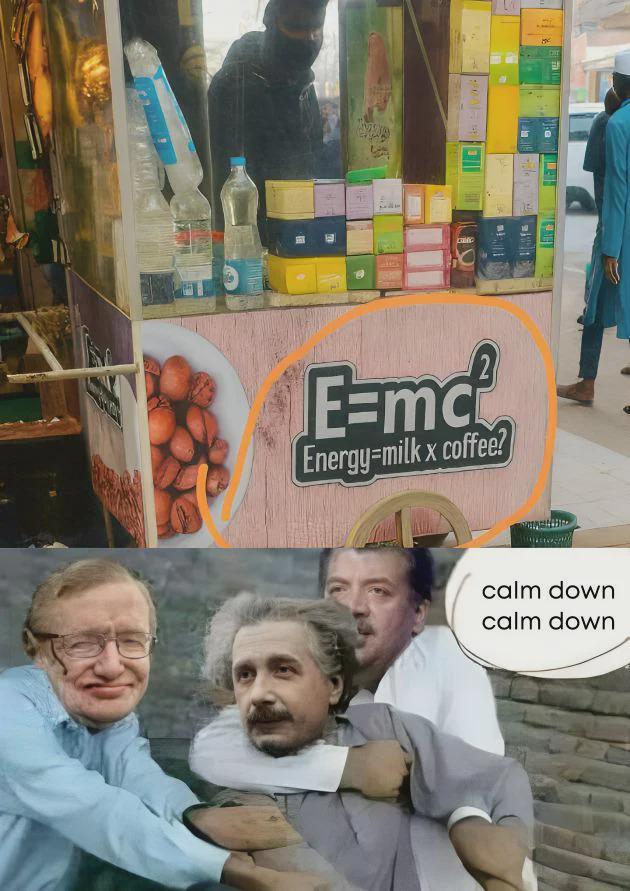 Einstein Calm Down