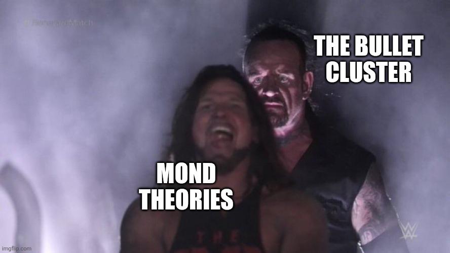 It's The Bullet Cluster With A Steel Chair!