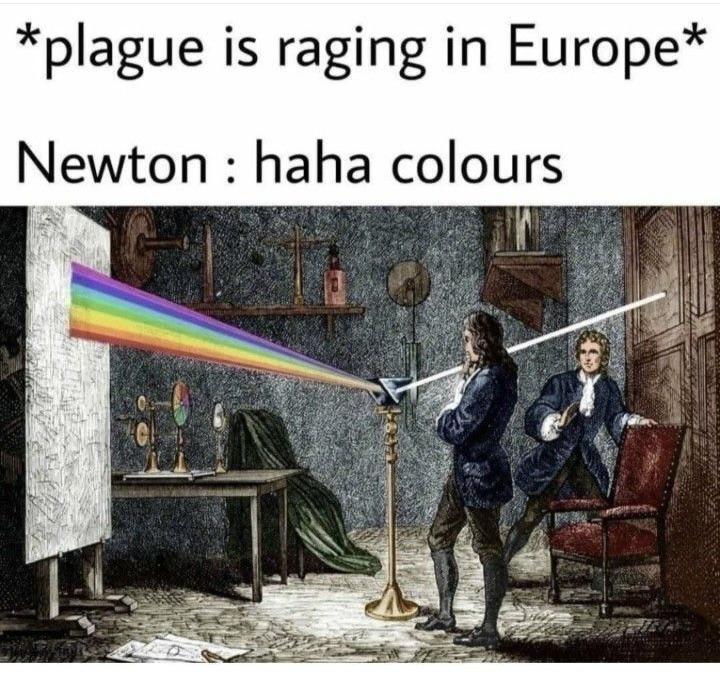 Newton's Plague-Time Priorities