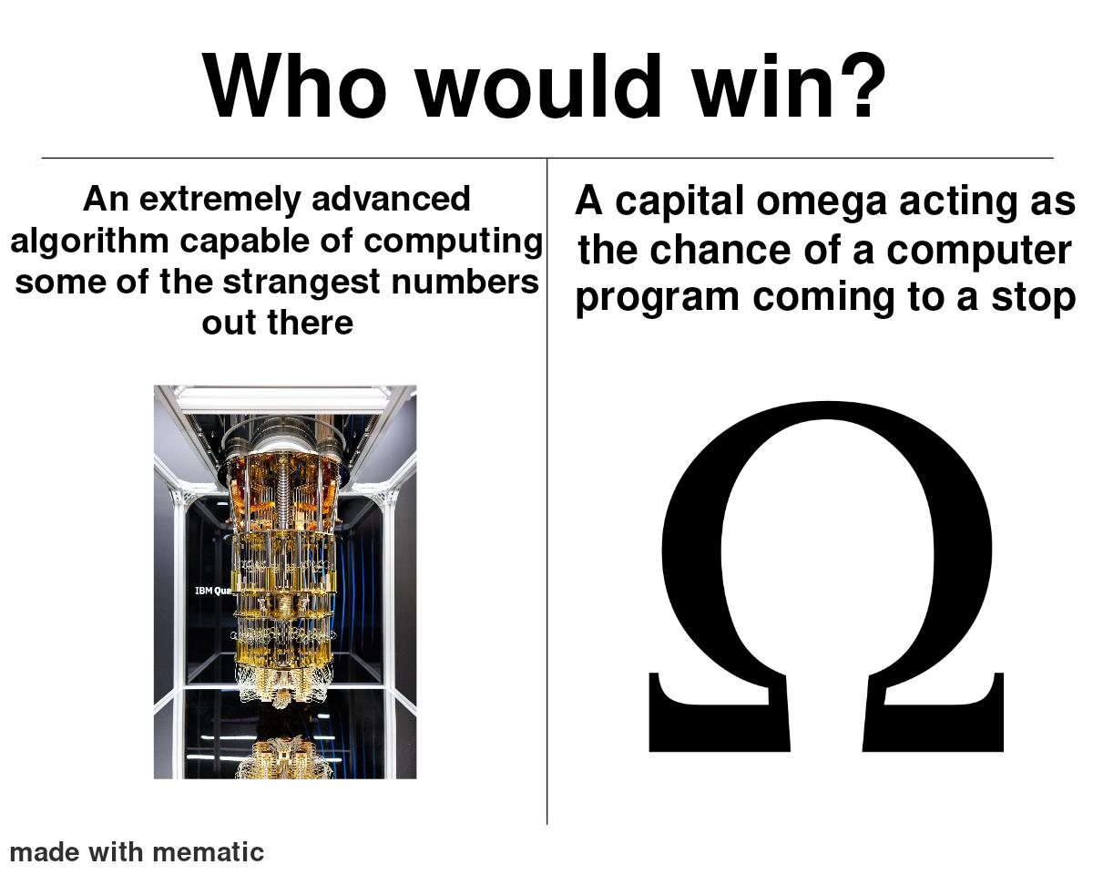 Seriously, Fuck That Chaitin Constant