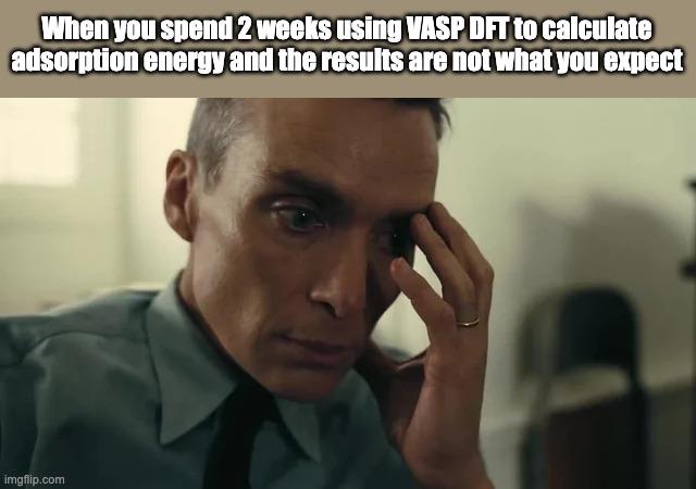 When VASP DFT Crushes Your Soul