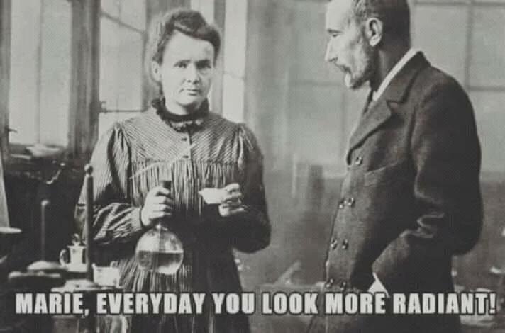 "Marie, Everyday You Look More Radiant!"