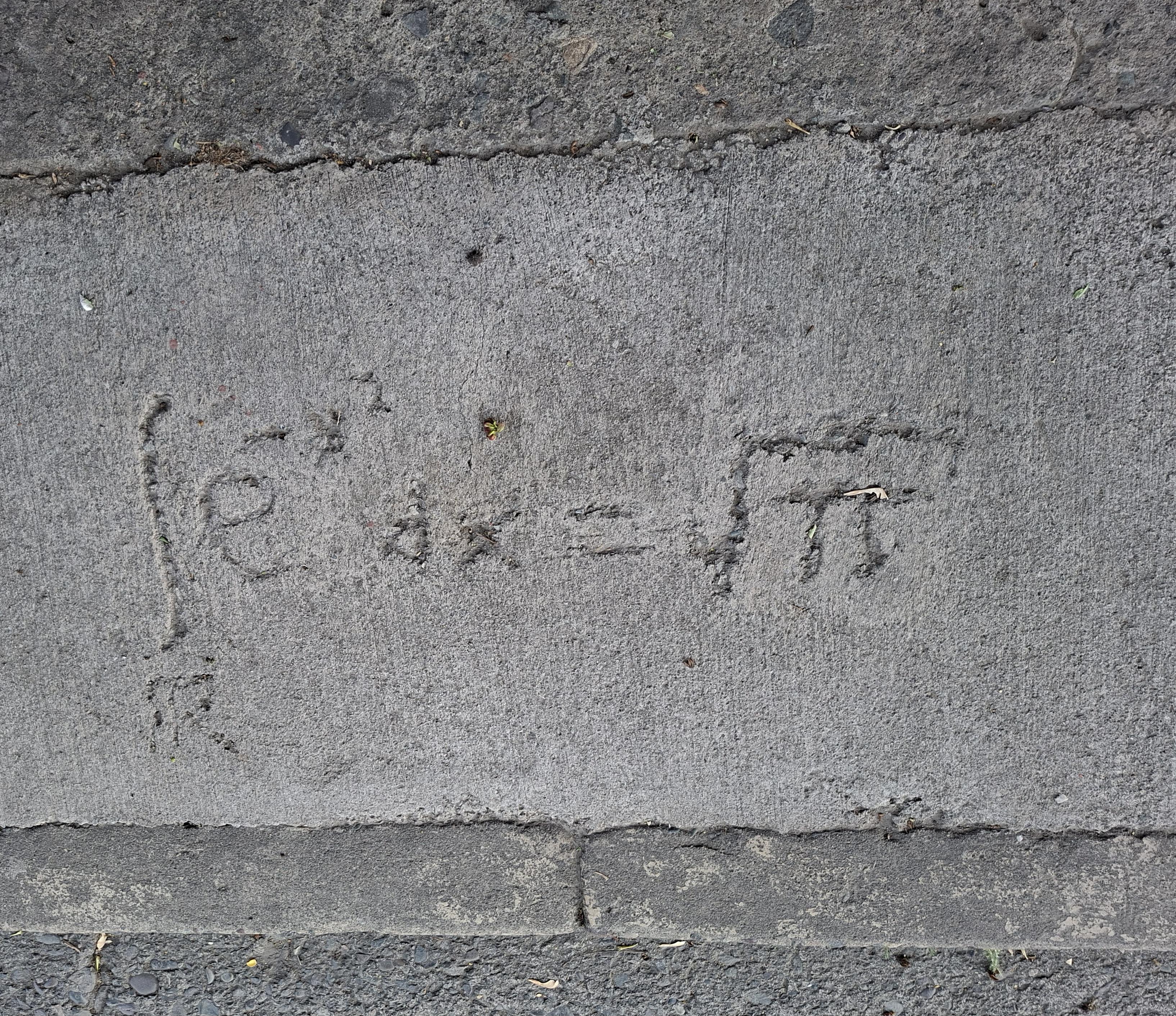 Just A Normal Sidewalk