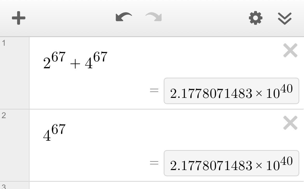 Counterexample To Fermat's Last Theorem