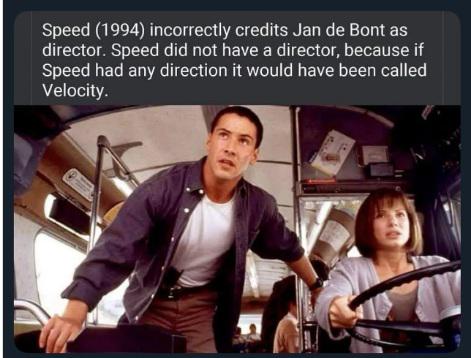 Speed vs. Velocity: Hollywood's Physics Fail