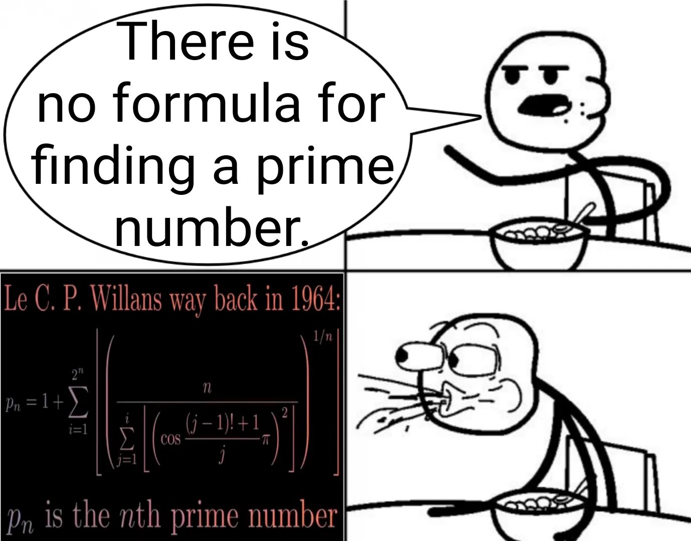The Prime Number Formula Betrayal