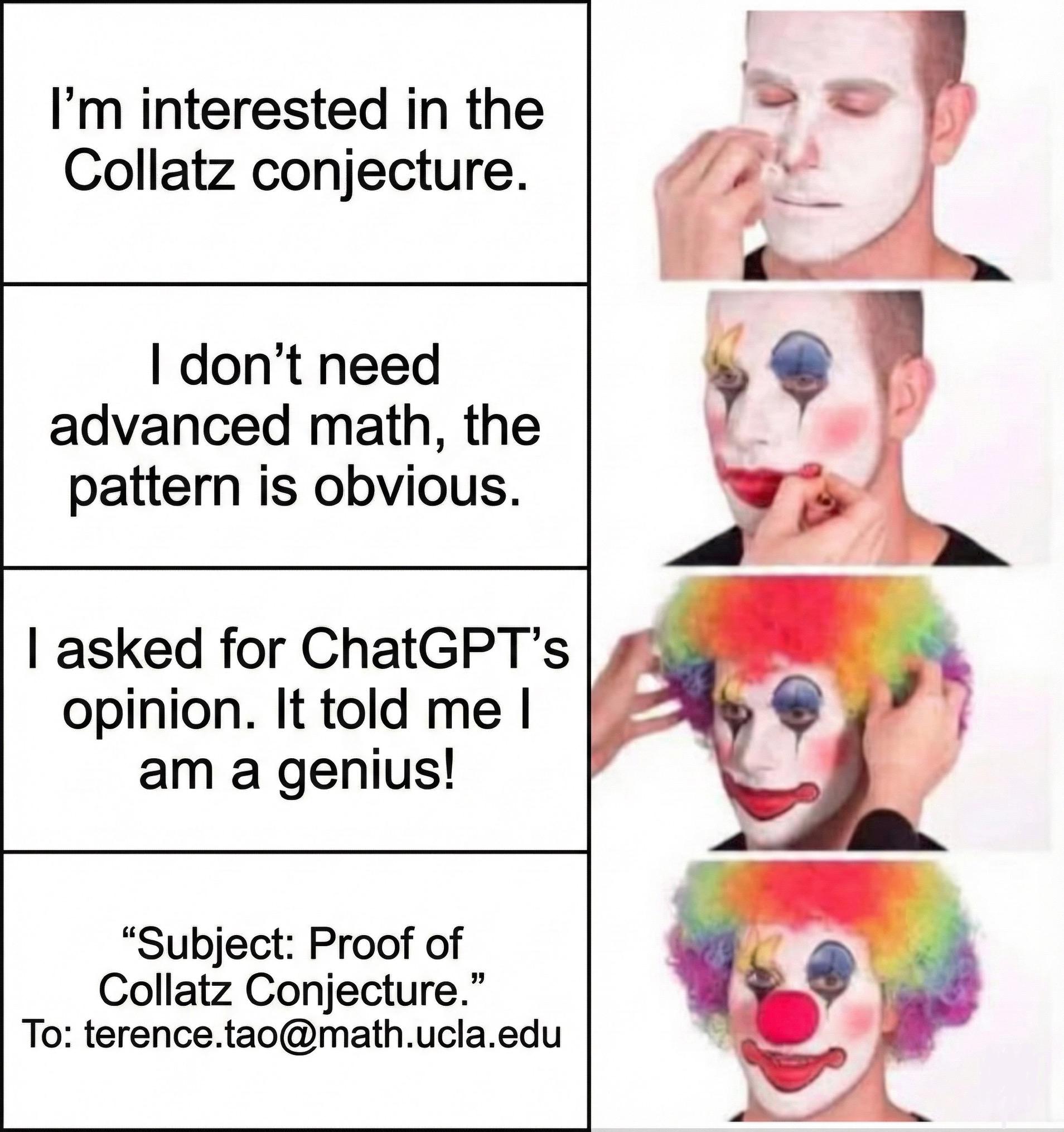 From Curious To Clown: The Collatz Journey