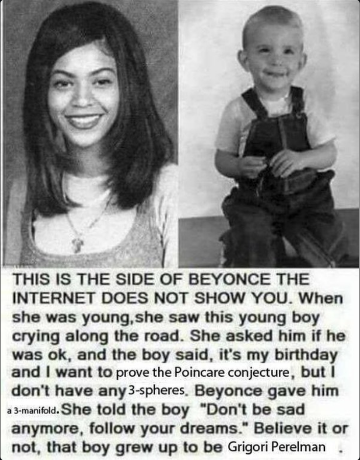 Mathematical Celebrity Urban Legend