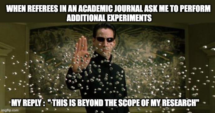 The Matrix Of Peer Review Rejection