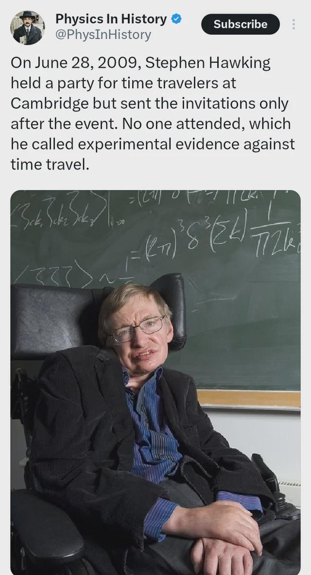 The Party That Time Forgot